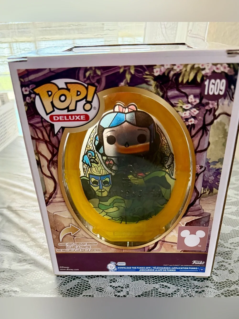 Evil Queen #1609 Stained Glass Funko Pop! Deluxe